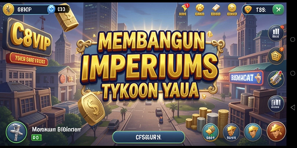 Tampilan gameplay C8VIP yang menarik dan mendetail.