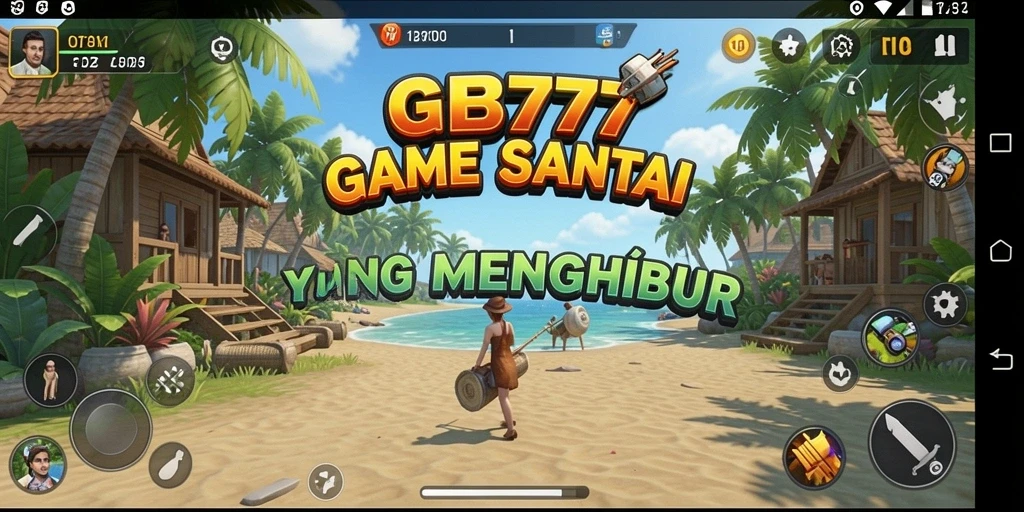 Screenshot gameplay yang penuh keseruan dari GB777.