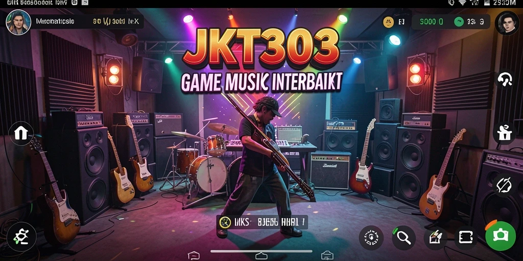 Tampilan gameplay JKT303 yang penuh warna dan interaktif.