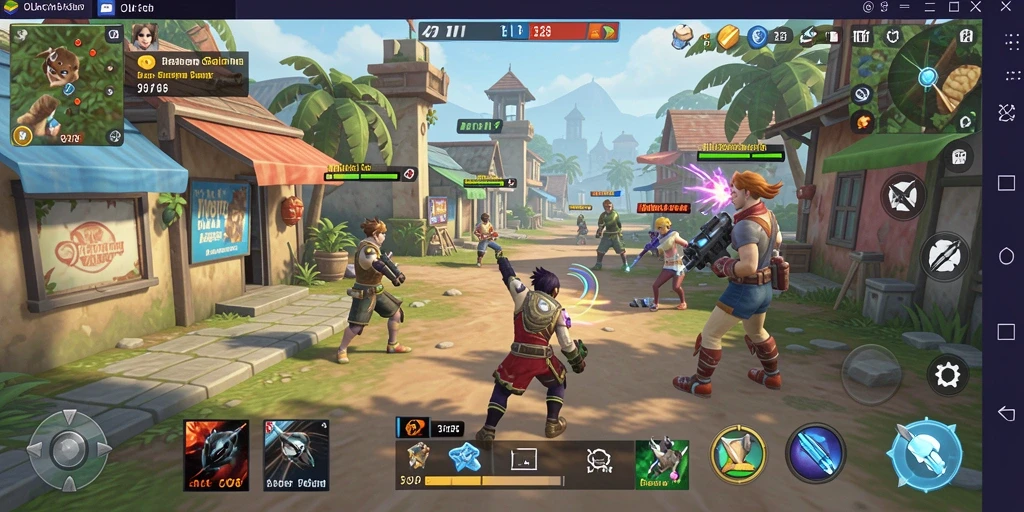 Screenshot gameplay OLX128 yang seru dan menyenangkan.
