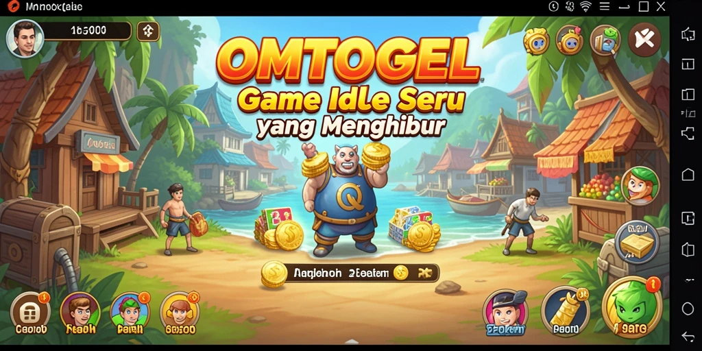 Tampilan gameplay OMTOGEL yang menarik dan menenangkan.