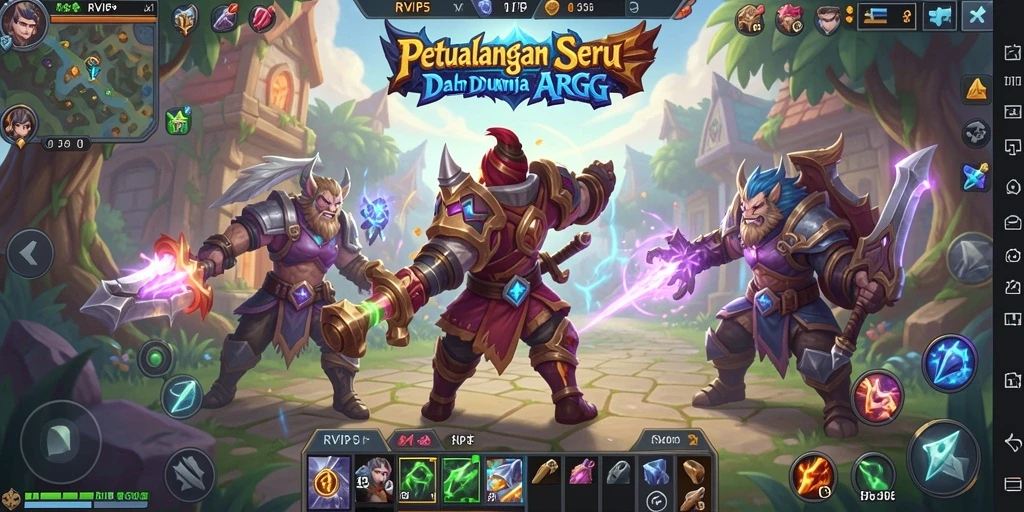 Tampilan luar biasa dari gameplay ARPG yang menegangkan.